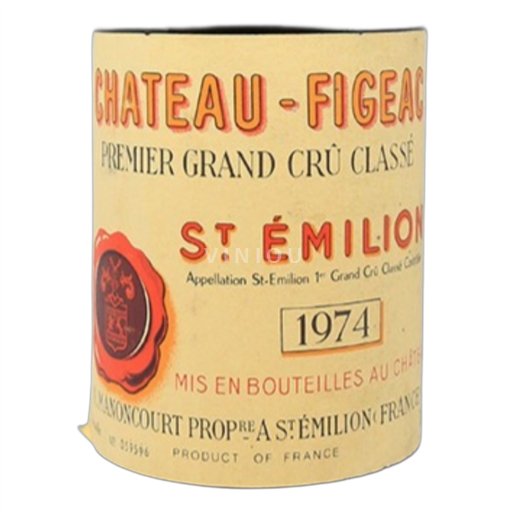 Bordeaux Saint-Émilion Chateau Figeac 1974