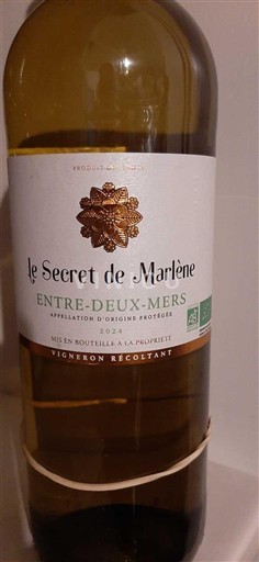 Bordeaux Entre-deux-mers Le Secret de Marlène Non Millésimé