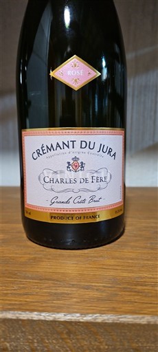 Jura Crémant de Jura Charles de Fère Grande Cité Brut Rosé Nemilésimat