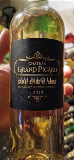 Bordeaux Sainte-Croix-Du-Mont Château Grand Picard 2019