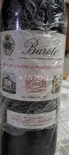 Piemont Barolo Antiche Cantine dei Marchesi di Barolo Riserva 1982