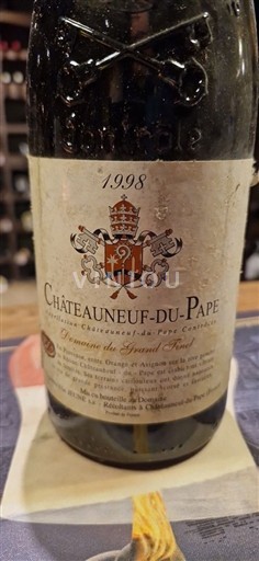 Rhône Valley Châteauneuf-du-Pape Domaine Grand Tinel 1998