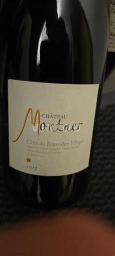 Roussillon Côtes du Roussillon Villages Château Montner 2017