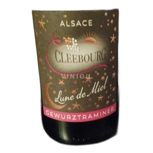 Vin Blanc sec Lune de Miel Cleebourg 2016 France Alsace Gewurztraminer AOC