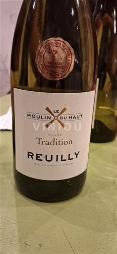 Loiren laakso Reuilly Le Moulin du Haut Tradition 2023