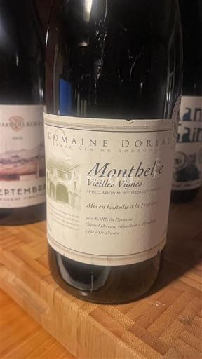 Bourgondië Monthélie Domaine Doreau Vieilles Vignes 2019