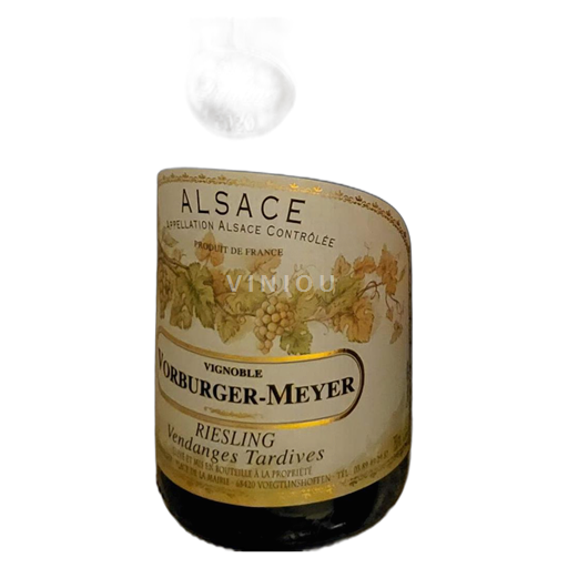 Elsass Riesling Vignoble VORBURGER-MEYER Vendanges Tardives Daphné 2020