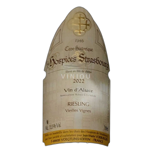 Elsass Riesling Vignoble VORBURGER-MEYER Vieilles Vignes 2022