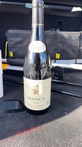 Burgundi Irancy Benoît Cantin 2022