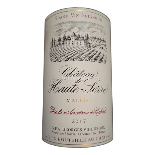 Sud-Vest Cahors Georges VIGOUROUX SA Grand vin seigneur 2017