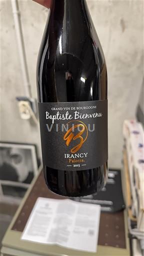 Burgundi Irancy Baptiste Bienvenu Palotte 2022