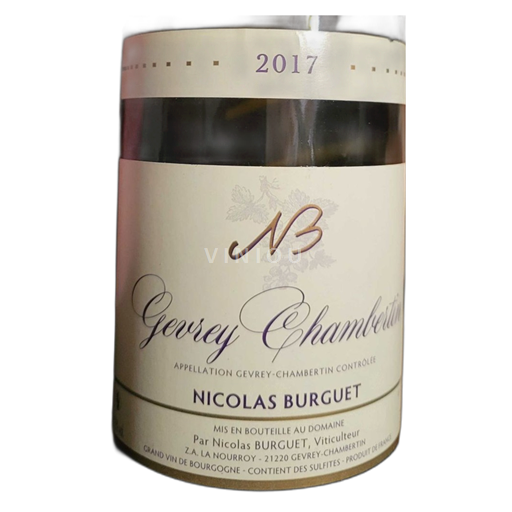 Бургундія Gevrey-Chambertin Nicolas Burguet Grand vin de bourgogne 2017