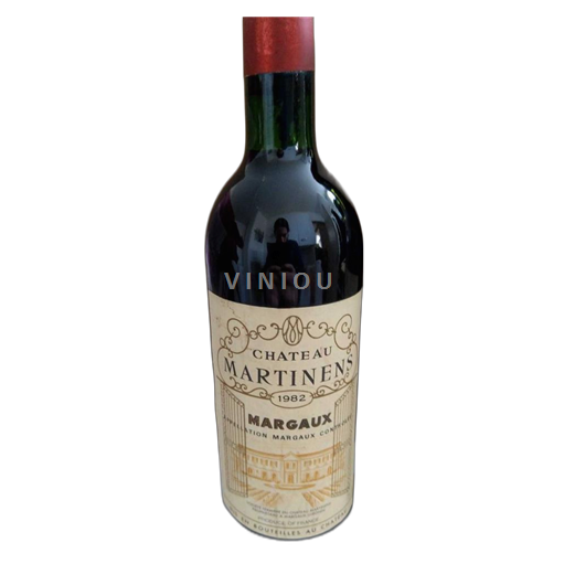 Bordeaux Margaux Château MartinenS Château Martinens 1982