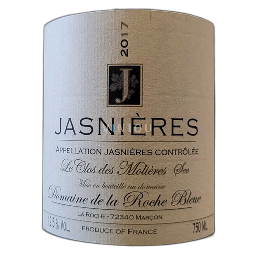 Loire-dalen Jasnières Domaine La Roche Bleue 2017