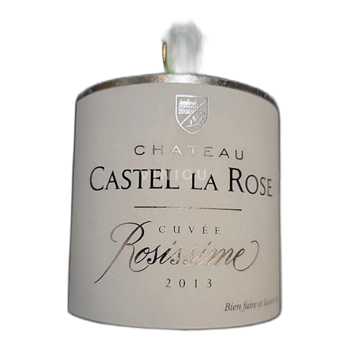 Bordeaux Côtes de Bourg Château Castel La Rose 2013