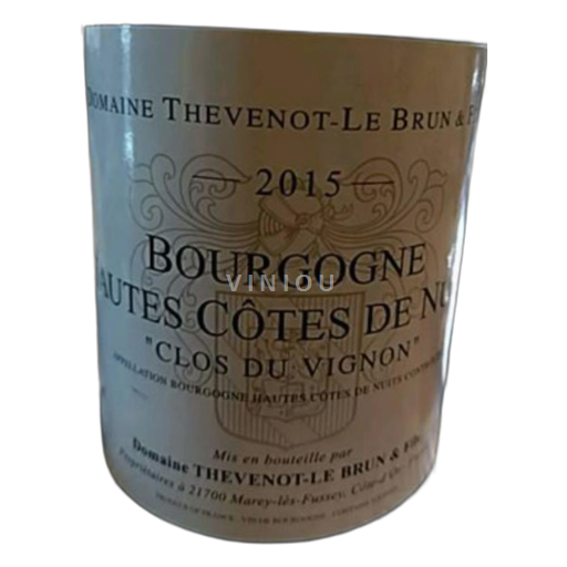 Бургундія Окрестности Нюи Domaine THEVENOT le BRUN et Fils Clos du Vignon 2015