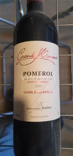 Bordo Pomerol Grand Moment d'Exception 2021