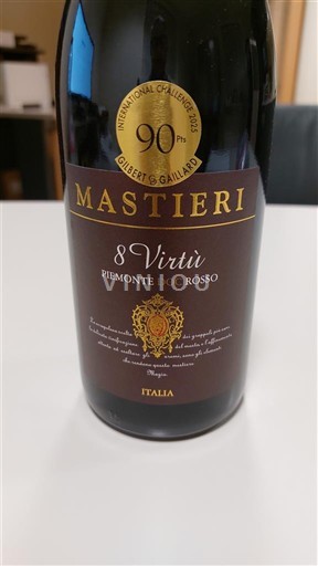 Piedmont Wines Unspecified Mastieri 8 Virtù 2024