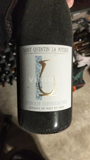 Лангедок та Руссійон Кото дю Пон дю Гар Vignerons de Saint Quentin la Poterie Syrah Grenache 2022