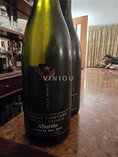 Viinit Blanc sec Single Vineyard Braided Gravels Villa Maria 2019 Uusi-Seelanti Hawke's Bay