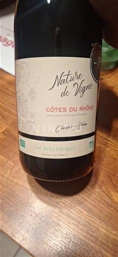 Údolí Rhôny Côtes-du-Rhône Charles Aubin Nature de Vigne 2023