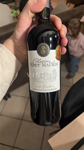 Бордо Château Haut-Maurin 2022