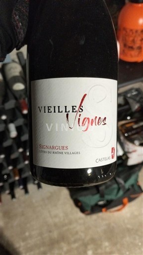 Rhône-dalen Côtes-du-Rhône-Villages Les Vignerons du Castelas Vieilles Vignes 2022