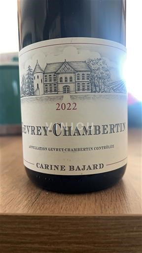 Bourgogne Gevrey-chambertin Carine Bajard 2022