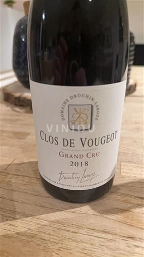 Бургундія Кло-де-Вужо Grand Cru Domaine Brocard-Laroche 2018