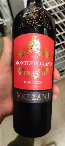 Abruzos Montepulciano d'Abruzzo Vezzani 2020