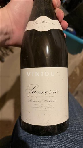 Wines Blanc sec Les Romains Domaine Vacheron 2007 France Loire Valley Sancerre AOC