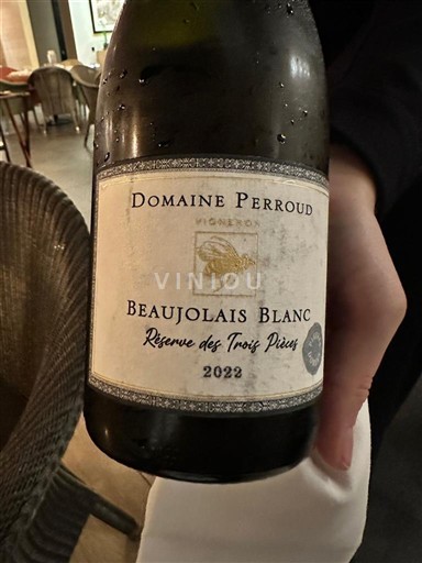 Beaujolais Non specificato Domaine Perroud Réserve des Trois Prieux 2022