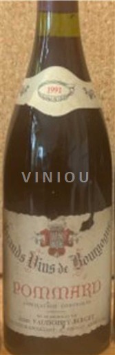 Borgoña Pommard Domaine Vaudoisey-Bachet 1991