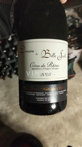 Rhônetal Côtes du Rhône Domaine Belle Feuille Vieilli en fût de chêne 2023