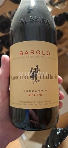 Piedmont Wines Barolo Cascina Ballarin 2016