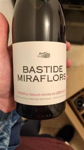 Roussillon Côtes-du-Roussillon Bastide Miraflors Syrah & Vieilles Vignes de Grenache 2022