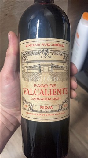 La Rioja Rioja Viñedos Ruiz Jiménez Pago de Valcaliente Garnacha 2021