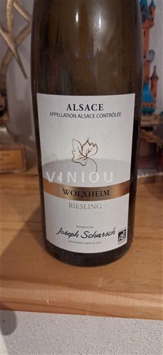 Alsace Domaine Joseph Scharsch Wolxheim Riesling 2018