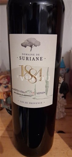 Provence Coteaux d'Aix-en-Provence Domaine Suriane 1884 2021