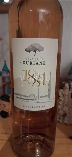Provence Coteaux d'Aix-en-Provence Domaine Suriane 1884 2022