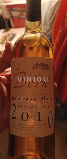 Бордо Біле Бордо Château Bern 2010