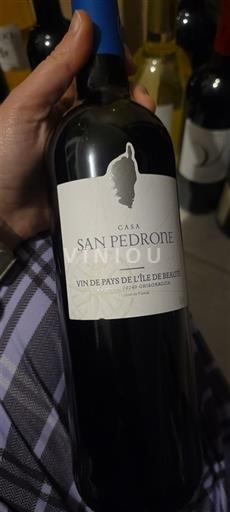 Rượu vang Rouge sec Casa San Pedrone Non millésimé Pháp Corse Không được chỉ định AOC
