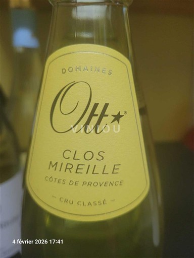 Прованс Кот-де-Прованс Domaine Domaines Ott Clos Mireille Без вінтажу