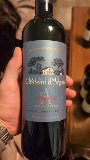 Bordoja Médoc Château Argan 2017