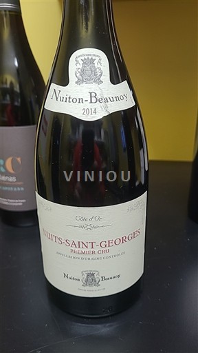 Бургундія Нюї-Сен-Жорж Premier Cru Nuiton-Beaunoy 2014