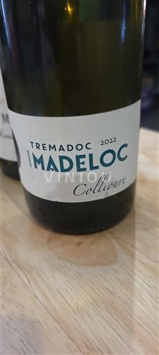 Roussillon Collioure Domaine Madeloc Tremadoc 2022
