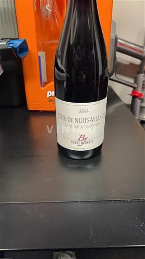 Burgundi Côte de Nuits -kylät Pierre Girault Aux Montagnes 2021