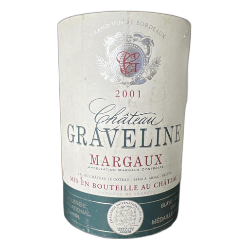 Bordeaux Margaux Château Graveline 2001