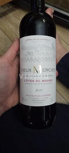 Bordeaux Côtes-de-bourg Château Raluy Perrinot Vieux Mercier 2019