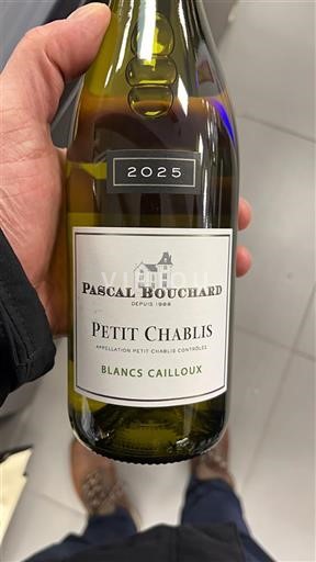 Vina Blanc sec Blancs Cailloux Pascal Bouchard 2025 Francija Burgundija Petit-chablis AOC